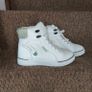 White Hightops Trainers, size 6 Image 3