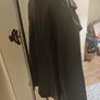Janina black biker faux leather jacket size UK20 EU48 Postage included Image 4
