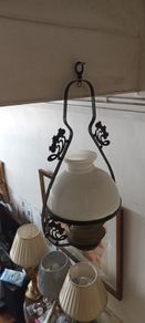 Victorian Hanging Oil Lamp