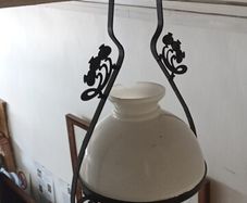 Victorian Hanging Oil Lamp