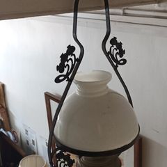 Victorian Hanging Oil Lamp