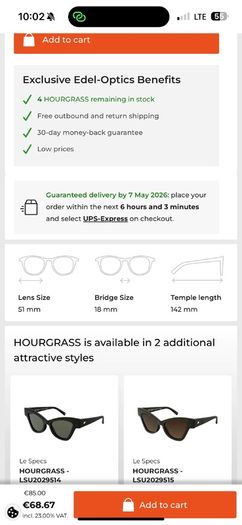 Le Specs sunglasses