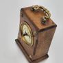 Antique 1800s Table Clock for Restoration project Alarm Wecker works Image 7
