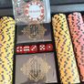 Full Poker Chip Set in display case Image 3