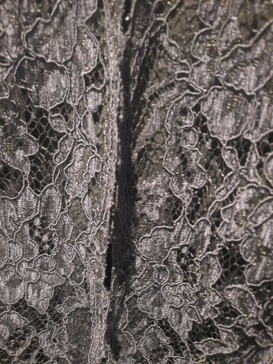 Dressy lace coat jacket navy