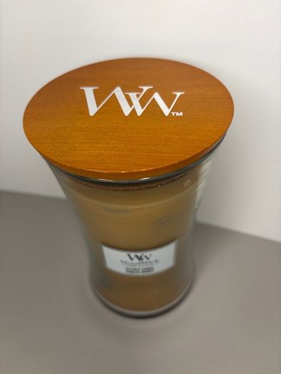 Large Woodwick Yankee Candle - Gilded Sands Hourglass - 610g - New