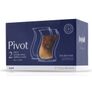 JoyJolt Pivot Double Wall Insulated 220ml Coffee Glasses - Set of 2 Image 4