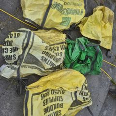 5 large skip bags (used)
