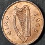Ireland Excellent 1965 Half Penny coin Image 4