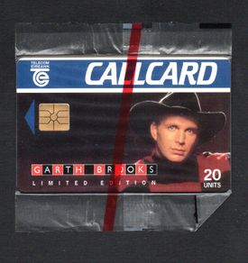 1994 Ireland 20 unit Garth Brooks (Gemplus GEM1) Callcard Mint in Packaging