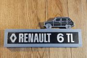 1970s Renault 6 Badge
