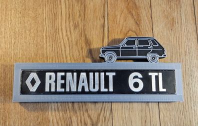 1970s Renault 6 Badge