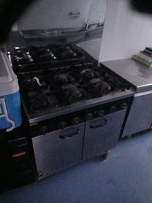 gas cooker