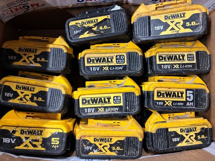 Dewalt 18V Batteries Faulty