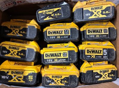 Dewalt 18V Batteries Faulty