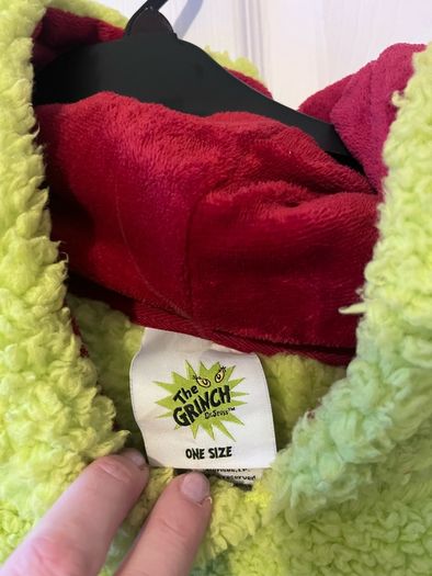 Grinch Hooded blanket Oodie