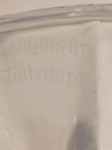 Waterford Crystal Marquis Nautic Shell 10" Vase Excellent Condition