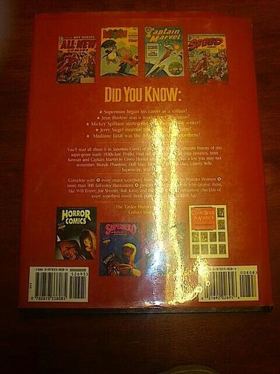 For sale the illustrated history of superhero comics