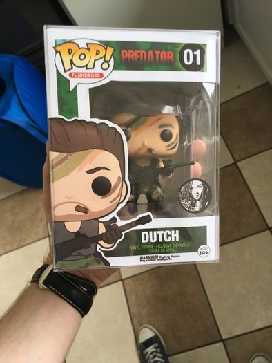 Dutch POP funko . Custom. Predator.