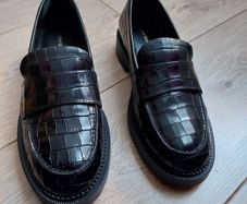 & Other Stories Leather Penny Loafers