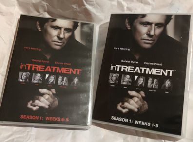 Gabriel Byrne In Treatment 9 disc Dvd Boxsets
