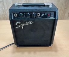 Fender Squier SP-10 Guitar Amplifier Compact Practice Amp - Tested and Working