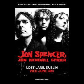 Jon Spencer at Lost Lane 3rd June 1 ticket