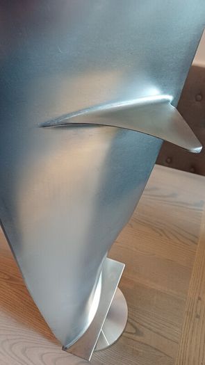 Mounted Airbus A340-300  CFM 56-5C Stage 1 Titanium Jet Engine Blade, Aircraft, Aviation