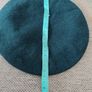 vintage military green Irish beret in very good condition size small see last photo for measurements FREE STANDARD POSTAGE INCLUDED Image 5