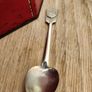 antique tea caddy and spoon Image 2