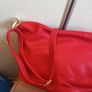 Red ladies handbag Image 3