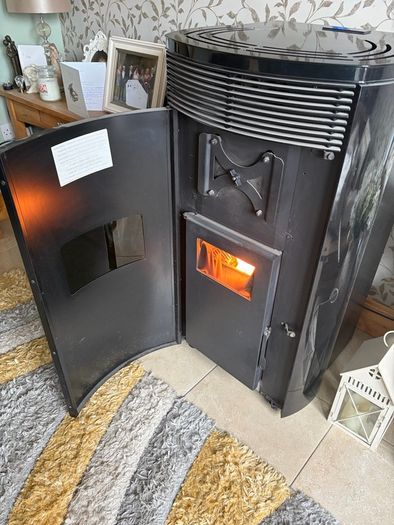 pellet stove boiler model ungaro fluenth
