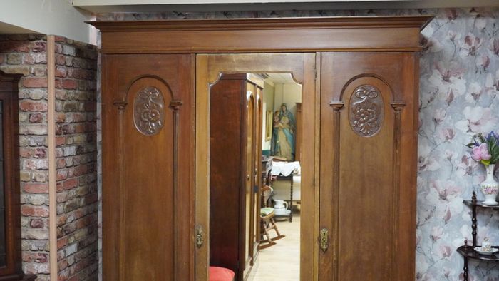 Antique Compactum Wardrobe
