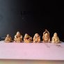 Set of 6 Japanese Style Netsuke Okimono Image 2
