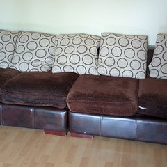 4 seat leather sofa