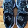 Nike Air Zoom Alphafly NEXT% 2 marathon racing shoes in black and white. Image 7