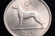 Ireland - 1968 - 6 Pence - Wolfhound - KM.13a - UNC - [679]