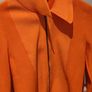 Helmut Lang zip up cardigan bright orange Image 5