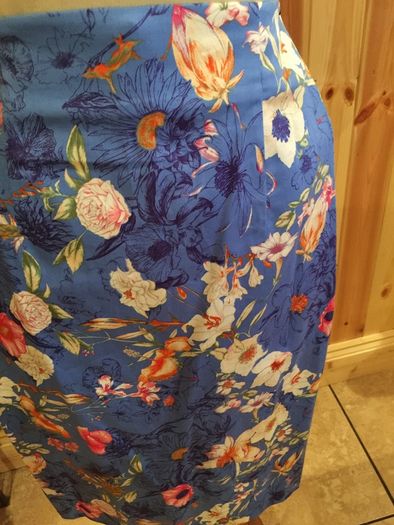 Floral Fitted Skirt 'ZARA' New!