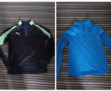 boys 1/4 zip tops