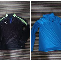 boys 1/4 zip tops