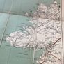 Antique Road & Cycle map Donegal Image 4