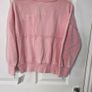Pink zip-up bomber style jacket, age 5-6, BNWT Image 3