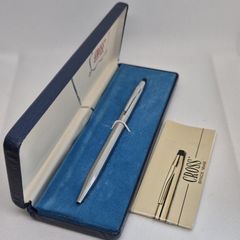 Vintage Cross Century classic chrome ballpoint pen in case