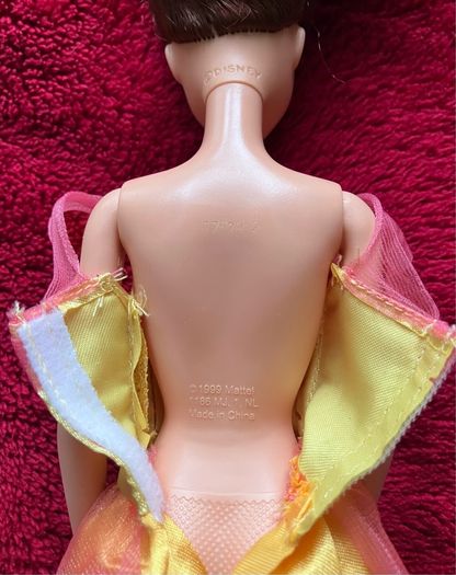 1999 Princess Belle Doll by Mattel