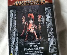 Games Workshop Warhammer AoS Fyreslayer Auric Flamekeeper Age of Sigmar
