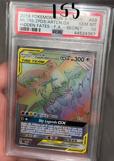 pokemon cards GRADED PRICED
