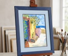 Mediterranean Morning Original Watercolour