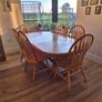 Extendable Dining Table and 6 Chairs Image 2