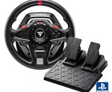 Thrustmaster T128 Racing Wheel + Magnetic Pedals (PS4/PS5/PC), Excellent Condition